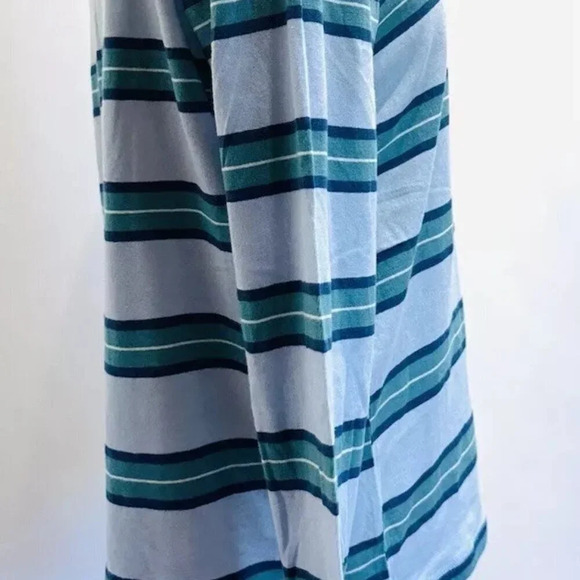 NWT SO Juniors Long Sleeve Pullover Round Neck Striped Mulit-Colored Shirt Sz XL - Picture 4 of 8